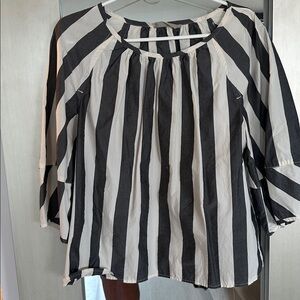 Everlane Monochrome Striped Top